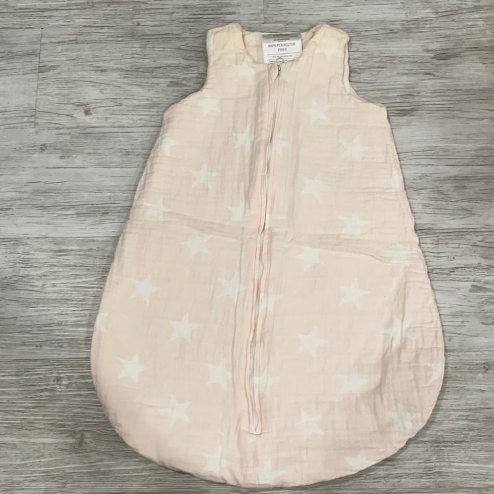 Aden + Anais. Sleep sack. Pink and white. Size s.